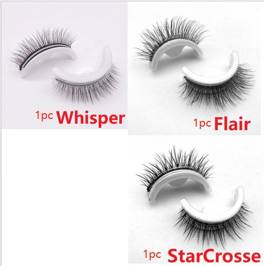 Glue-Free Self-adhesive False Eyelashes