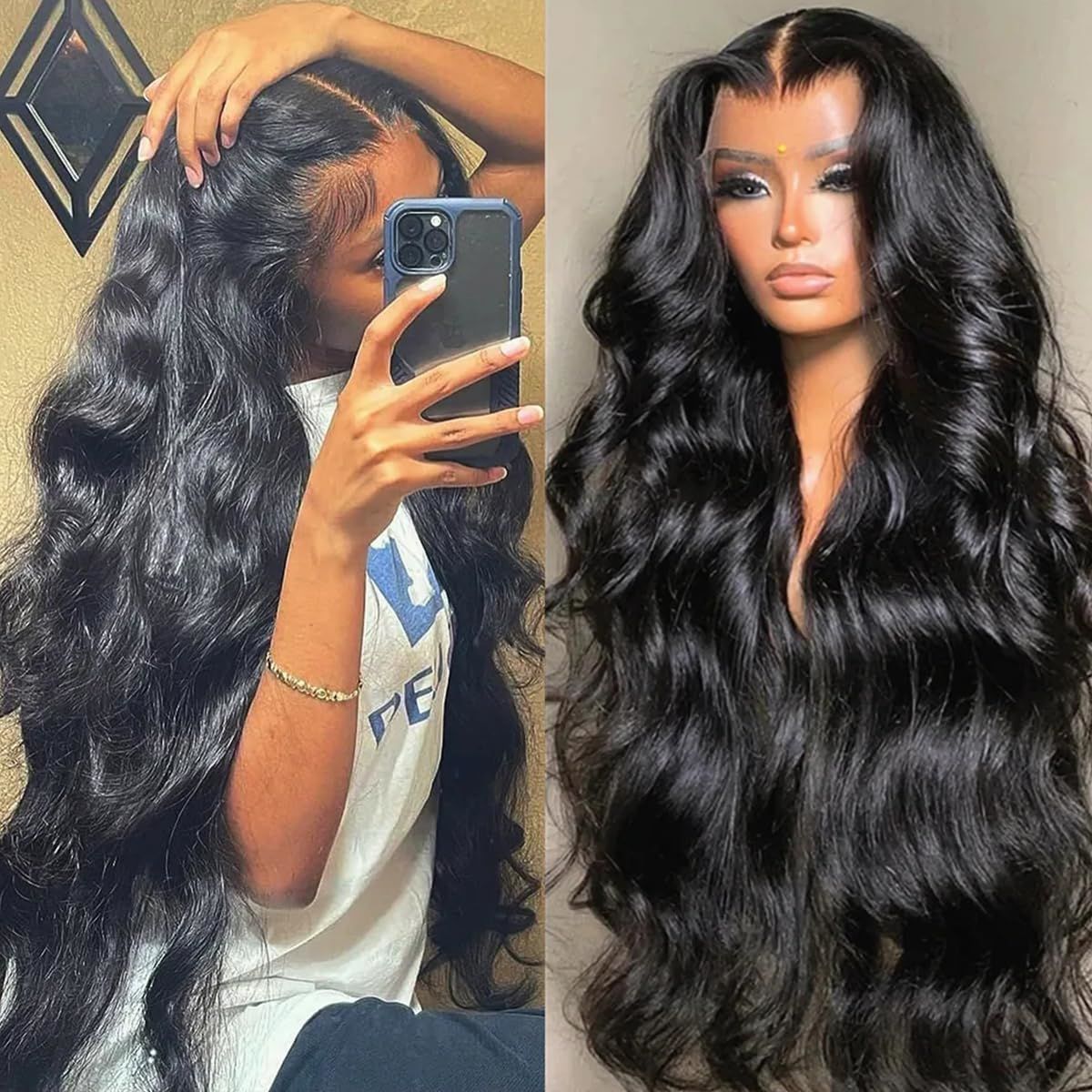 Big Wave Full-Head Curly Hair Wigs