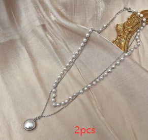 Sparkling Clavicle Chain Choker Necklace