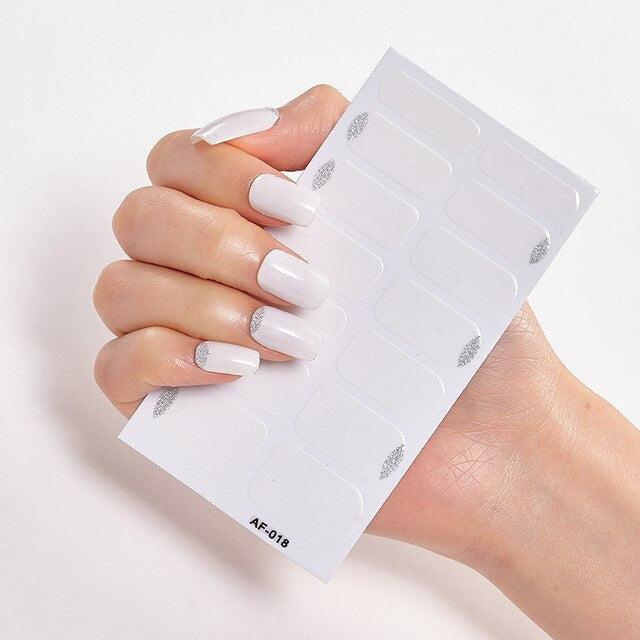 Solid Colors And Creative Nail Art