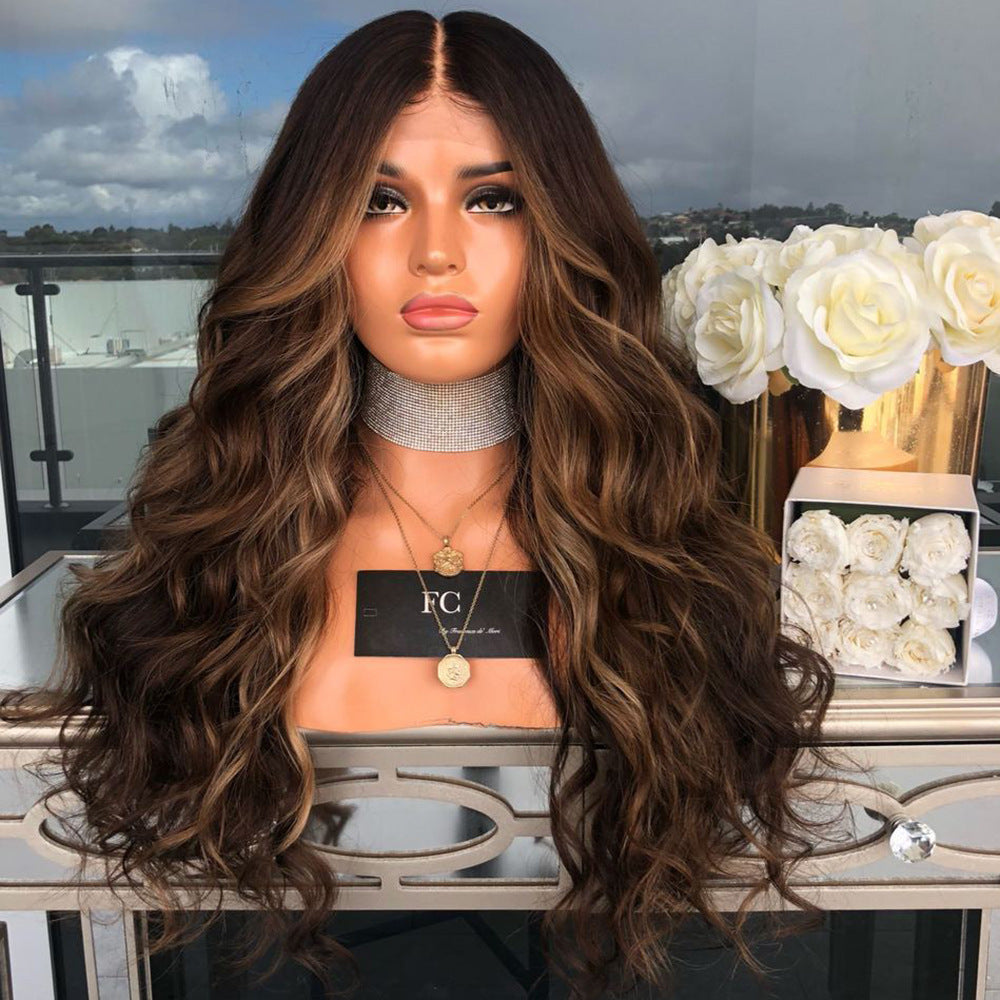 Long Brown Human Hair Wigs