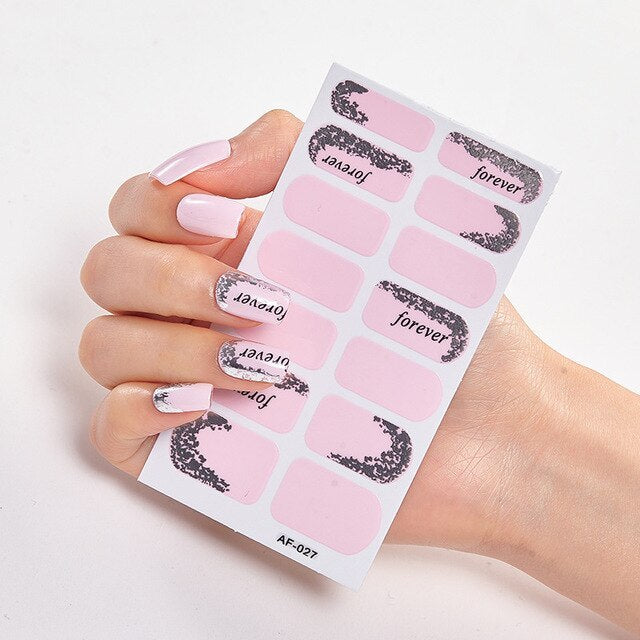 Solid Colors And Creative Nail Art
