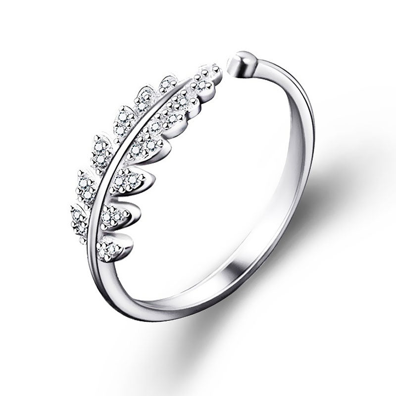 Leaf Flower Ring