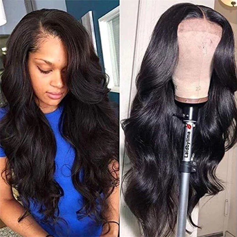 Medium Length Human Hair Wigs