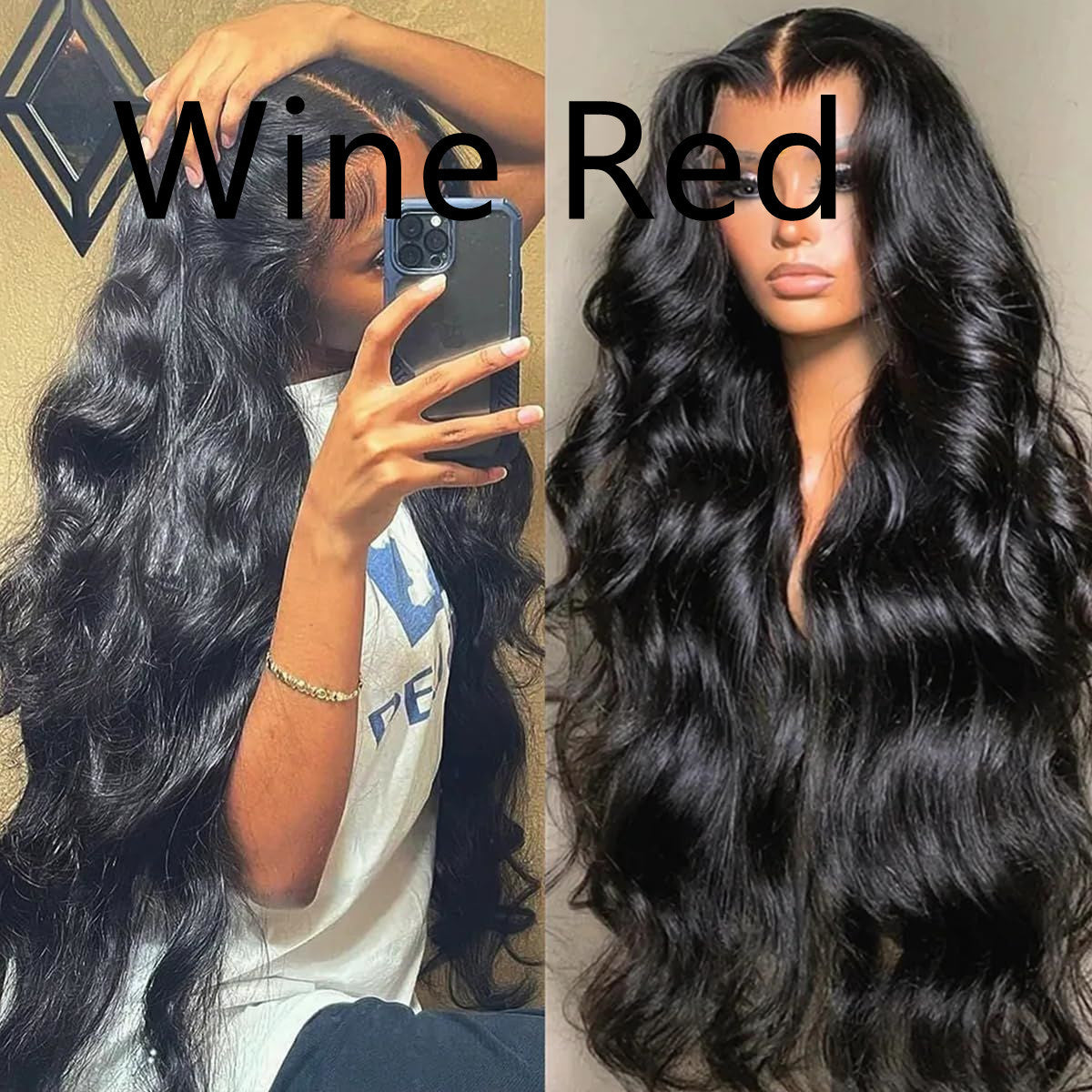 Big Wave Full-Head Curly Hair Wigs