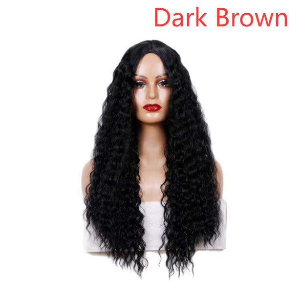 Medium Long Curly Hair Wigs