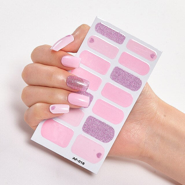 Solid Colors And Creative Nail Art