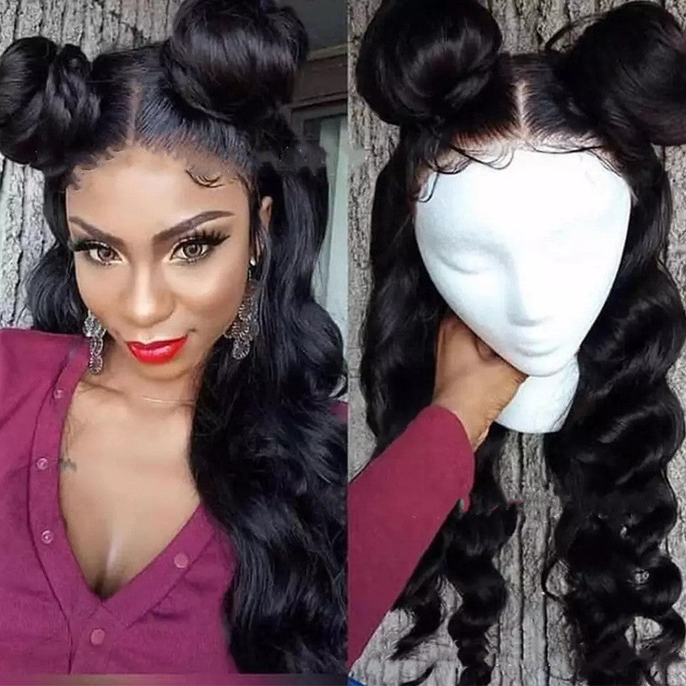 Big Black Wavy Long Curly Hair Wigs