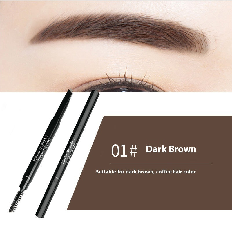 Long-lasting Smudge-free Double-headed Eyebrow Pencil