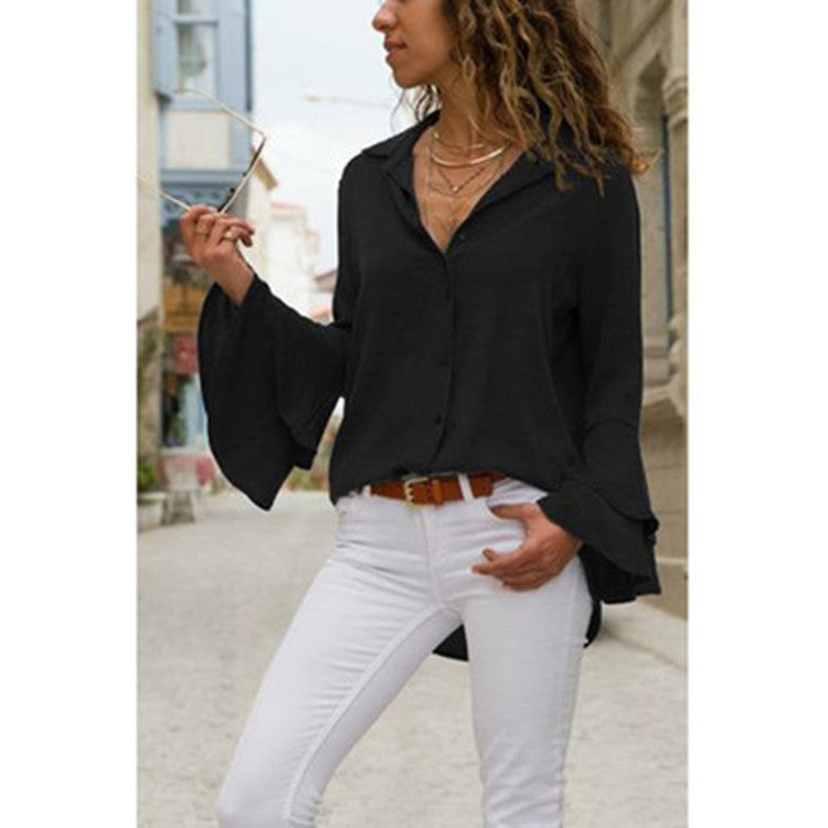 Cross-border Chiffon Tops