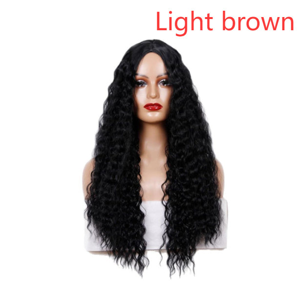 Medium Long Curly Hair Wigs