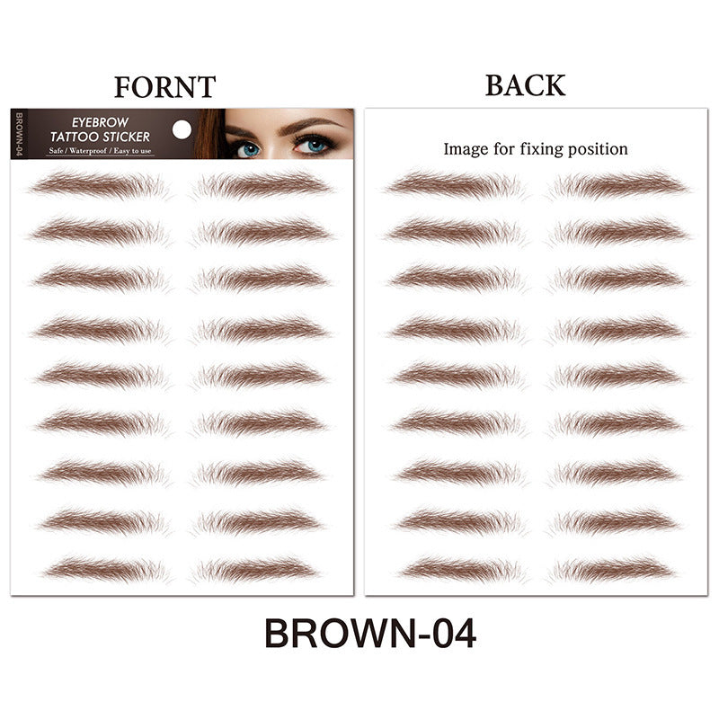 Long Lasting Makeup False Eyebrows