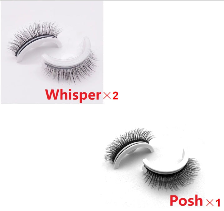 Glue-Free Self-adhesive False Eyelashes