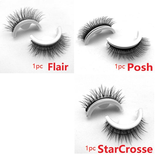 Glue-Free Self-adhesive False Eyelashes