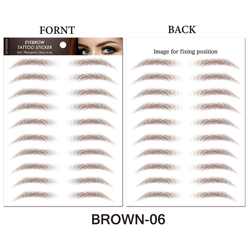 Long Lasting Makeup False Eyebrows