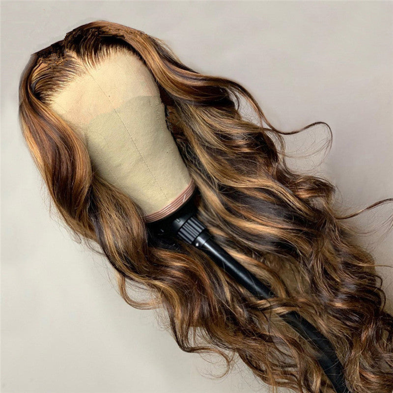 Rose Net Curly Hair Wigs