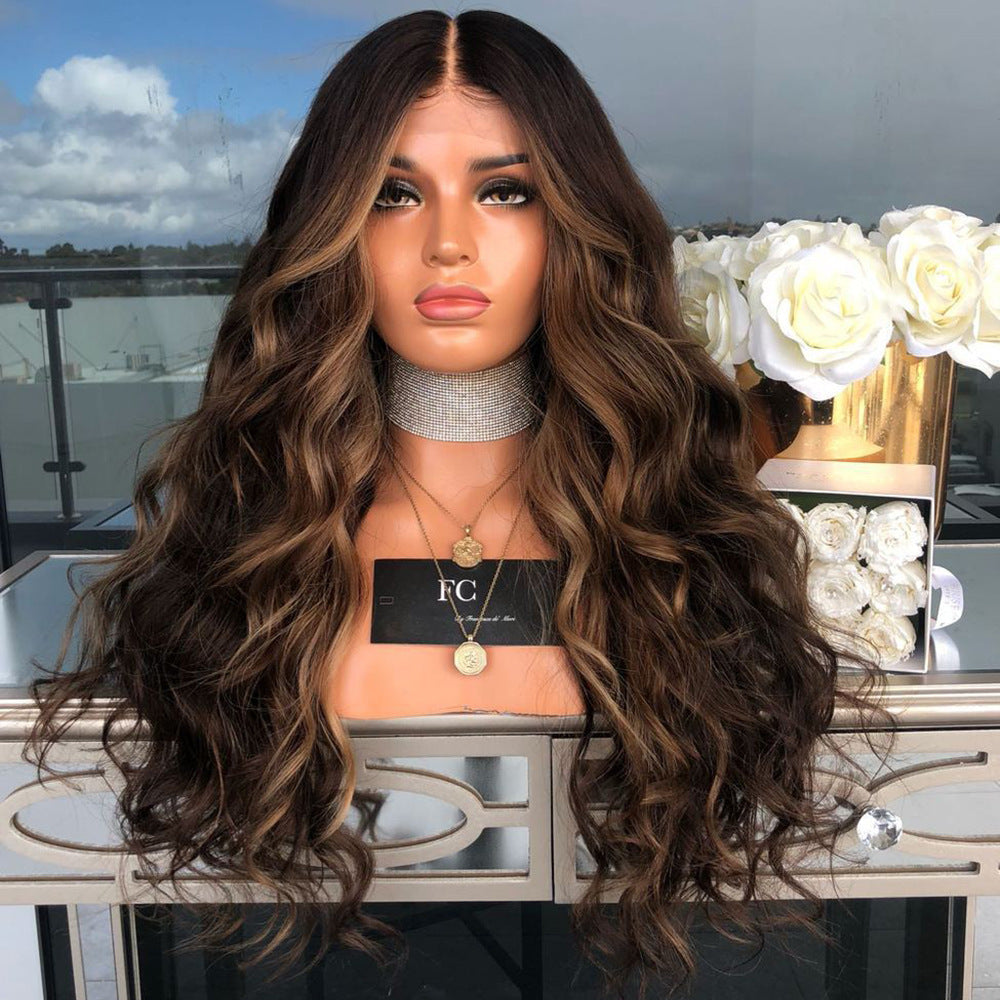 Long Brown Human Hair Wigs