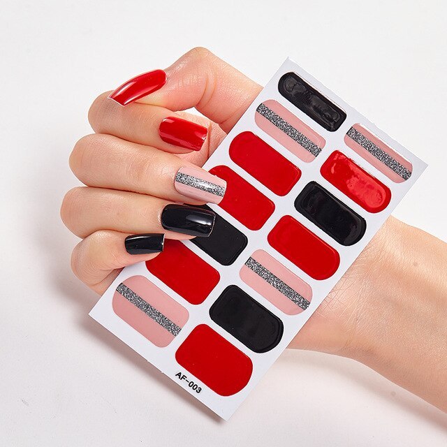 Solid Colors And Creative Nail Art