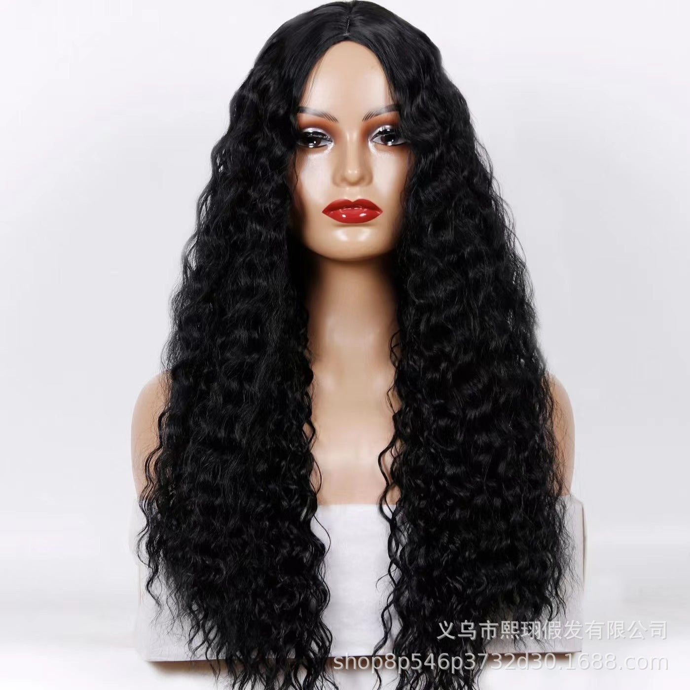 Medium Long Curly Hair Wigs