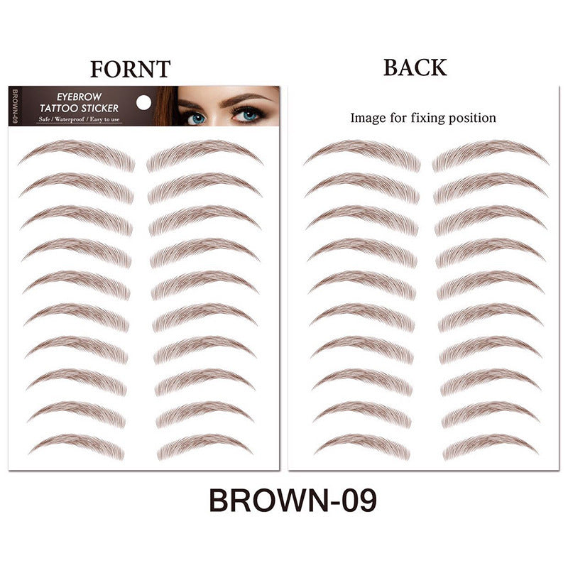 Long Lasting Makeup False Eyebrows