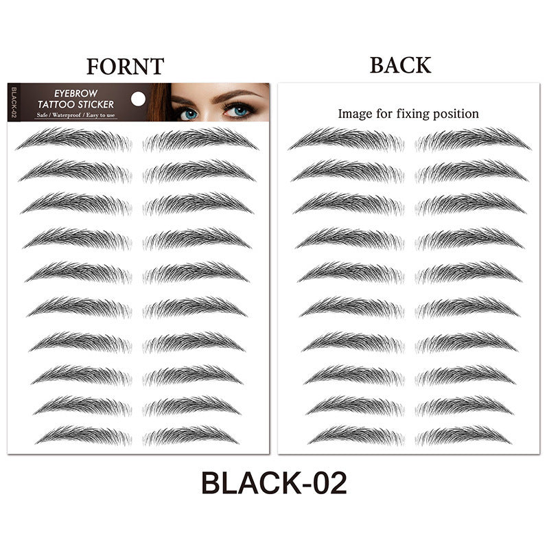 Long Lasting Makeup False Eyebrows