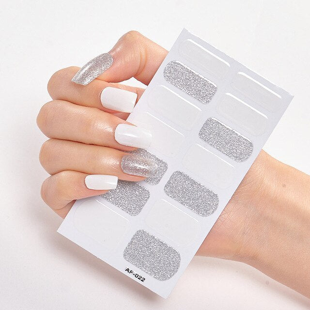 Solid Colors And Creative Nail Art