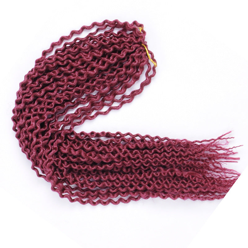 Black Braids Curly Hair Wigs