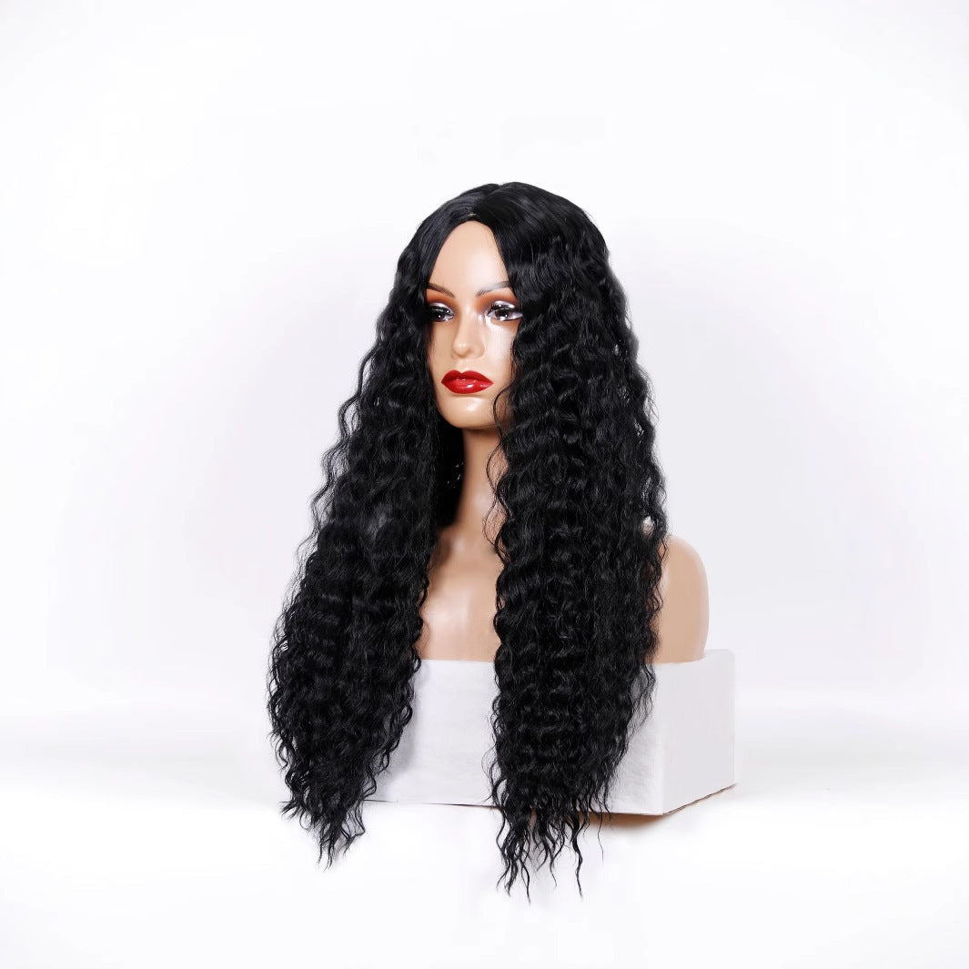 Medium Long Curly Hair Wigs