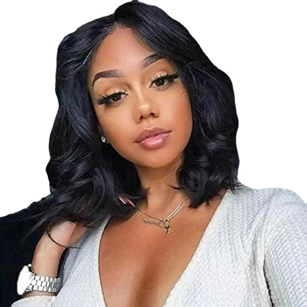Partial Short Synthetic Curly Hair Wigs
