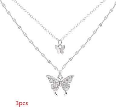 Sparkling Clavicle Chain Choker Necklace