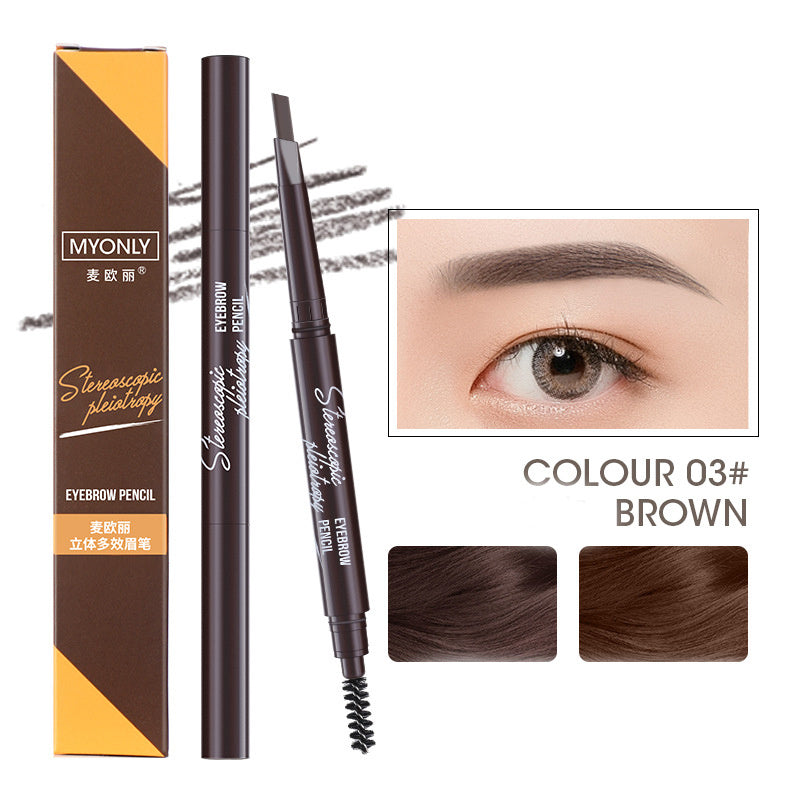 Triangular Double Eyebrow Pencil