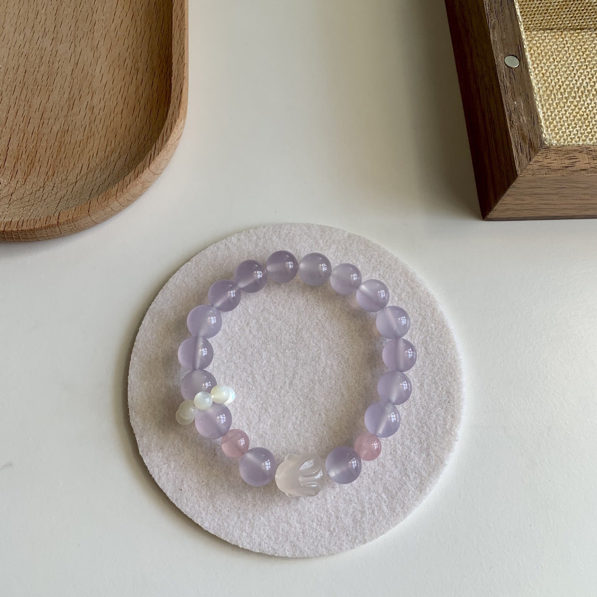 Hetian Jade Rabbit Bracelet