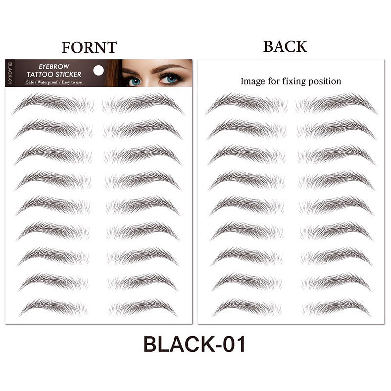 Long Lasting Makeup False Eyebrows
