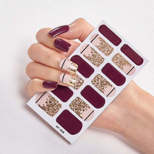 Solid Colors And Creative Nail Art