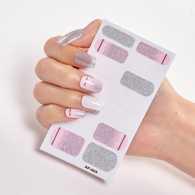 Solid Colors And Creative Nail Art