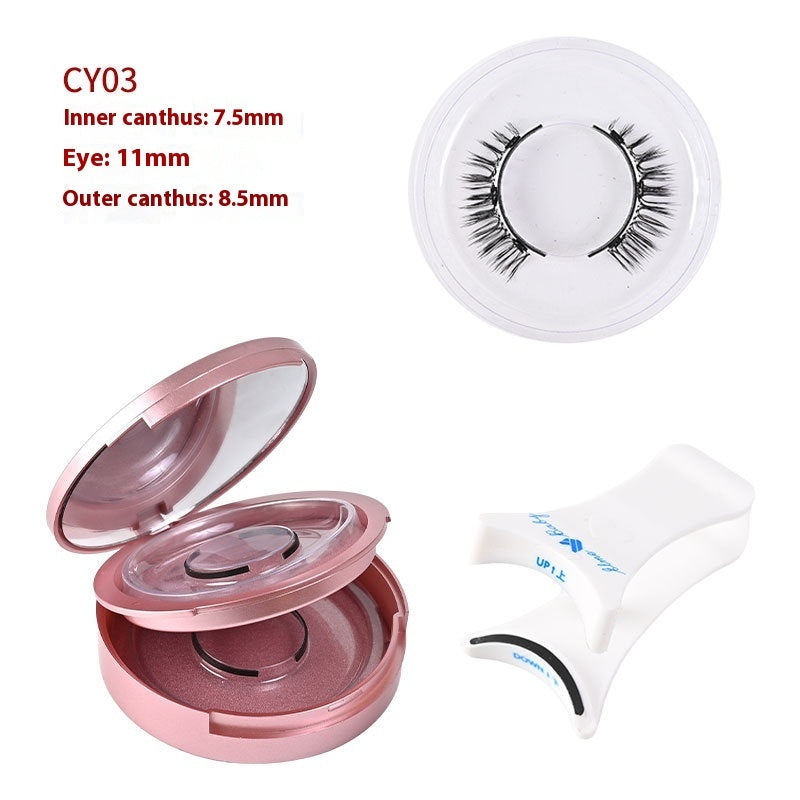 Magnetic Glue-Free Three False Eyelashes