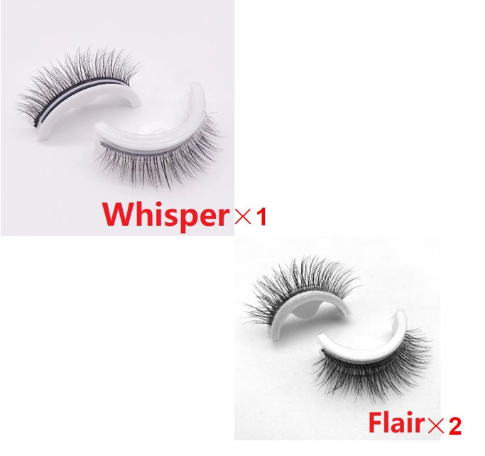 Glue-Free Self-adhesive False Eyelashes