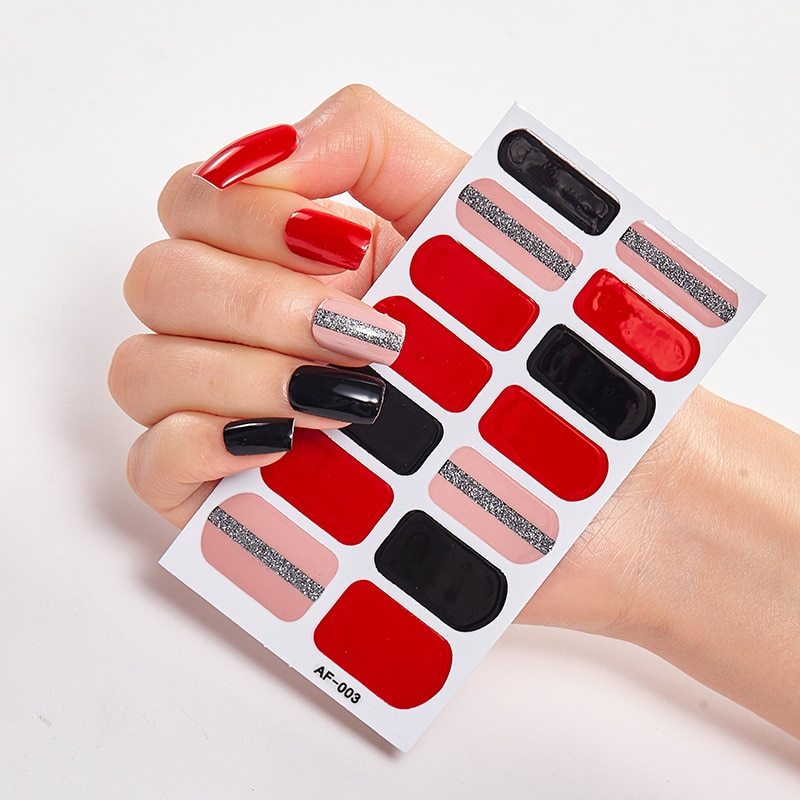 Solid Colors And Creative Nail Art