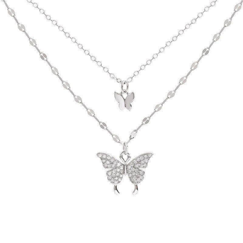 Sparkling Clavicle Chain Choker Necklace