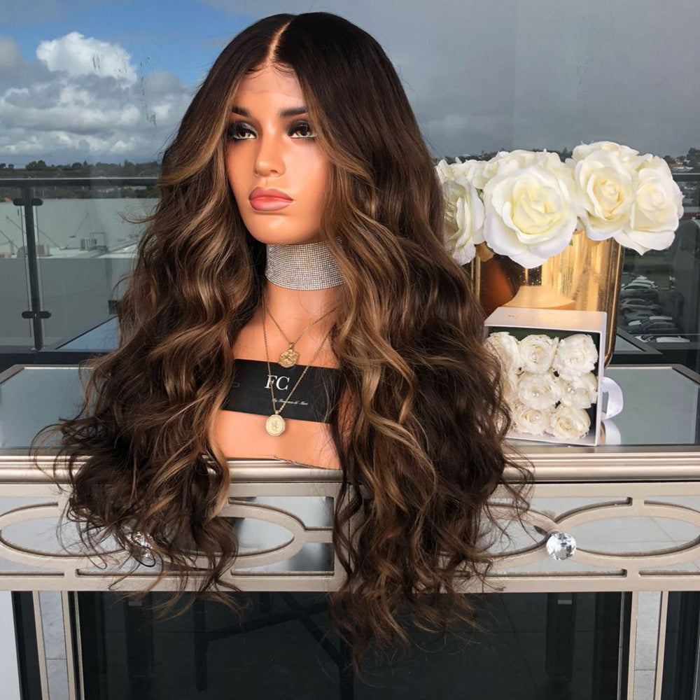 Long Brown Human Hair Wigs