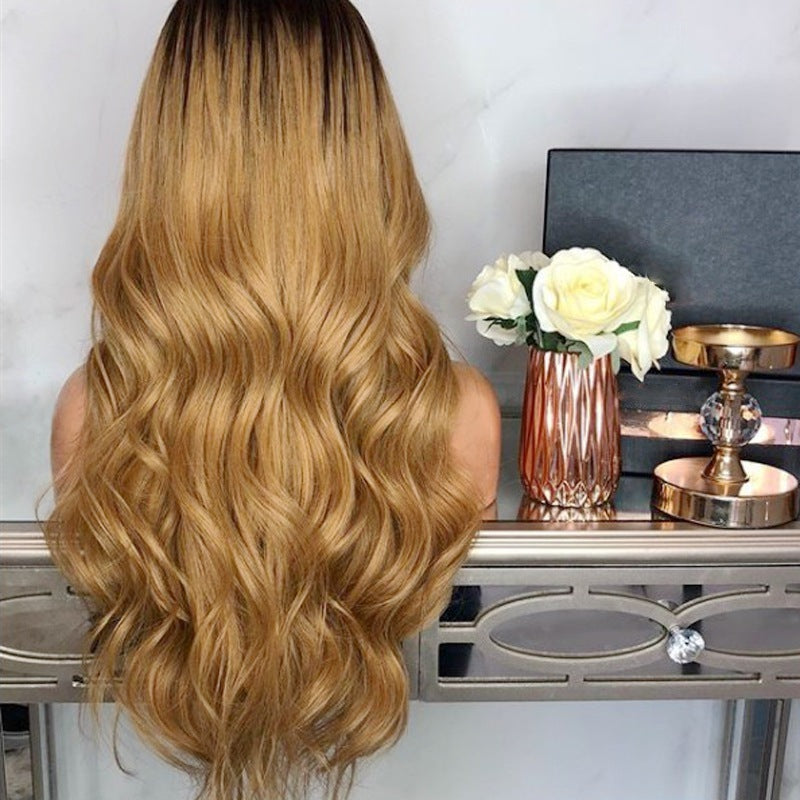 Matte Synthetic Human Hair Wigs