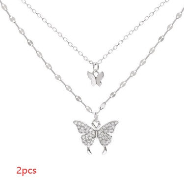 Sparkling Clavicle Chain Choker Necklace