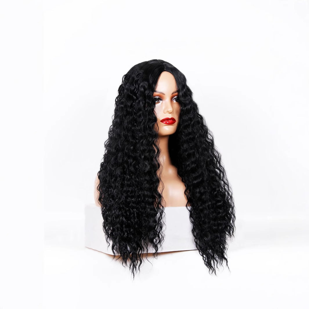 Medium Long Curly Hair Wigs