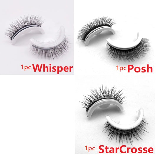 Glue-Free Self-adhesive False Eyelashes
