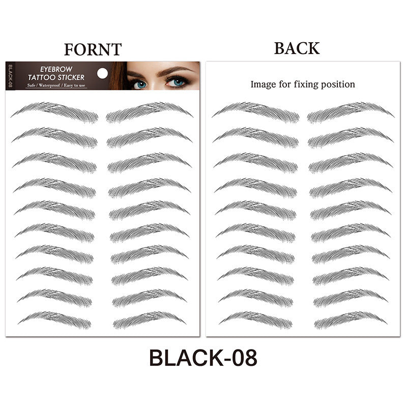Long Lasting Makeup False Eyebrows