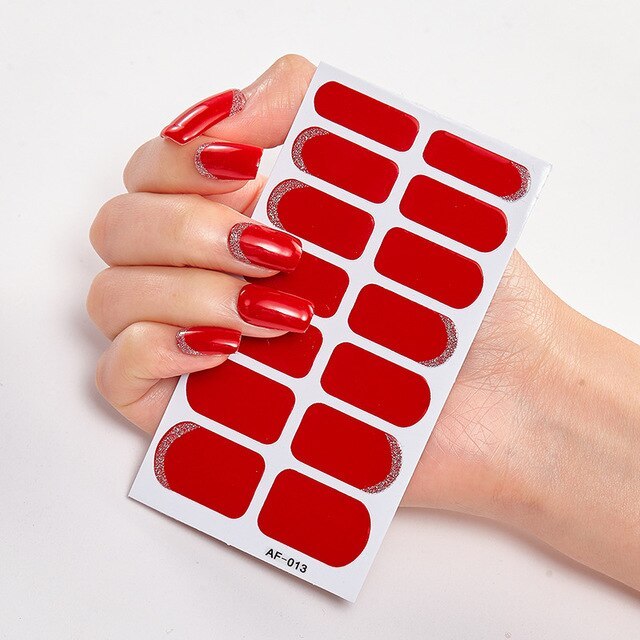 Solid Colors And Creative Nail Art
