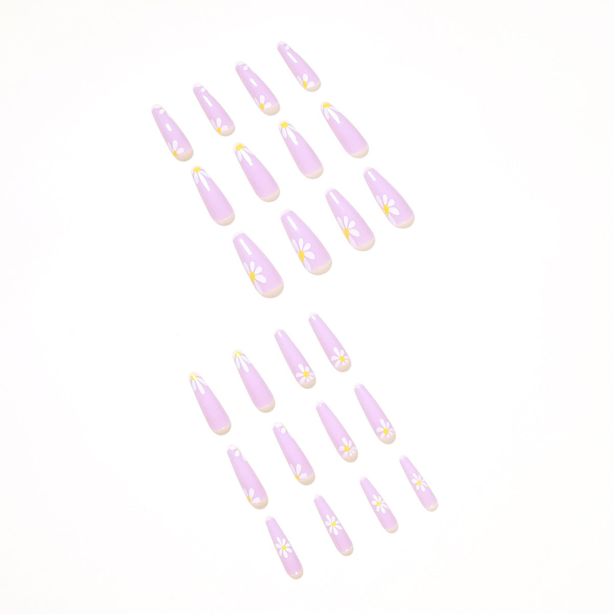 Pastoral Style Fake Nails