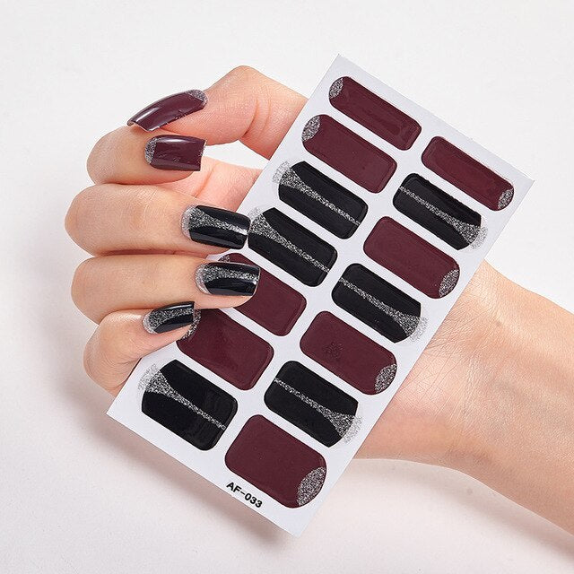 Solid Colors And Creative Nail Art