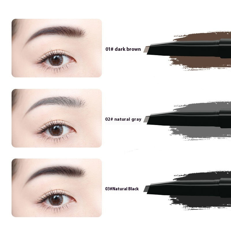 Long-lasting Smudge-free Double-headed Eyebrow Pencil
