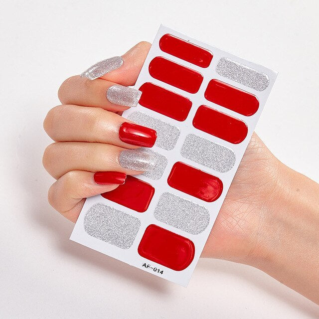 Solid Colors And Creative Nail Art